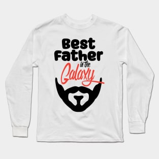 Best Father In the Galaxy Long Sleeve T-Shirt